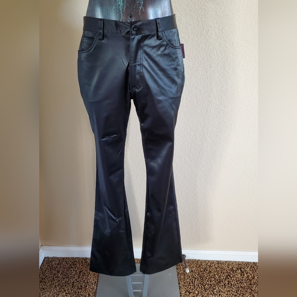 New! Faux leather pants Sz 7 & 9